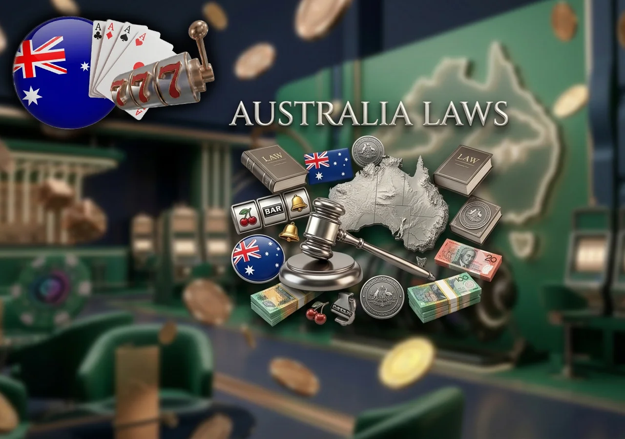 Legal considerations and regulatory background for online gambling in Australia.
